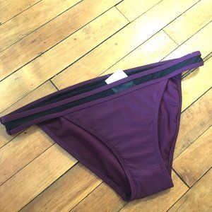 Express Purple/Plum Swim Bottoms
